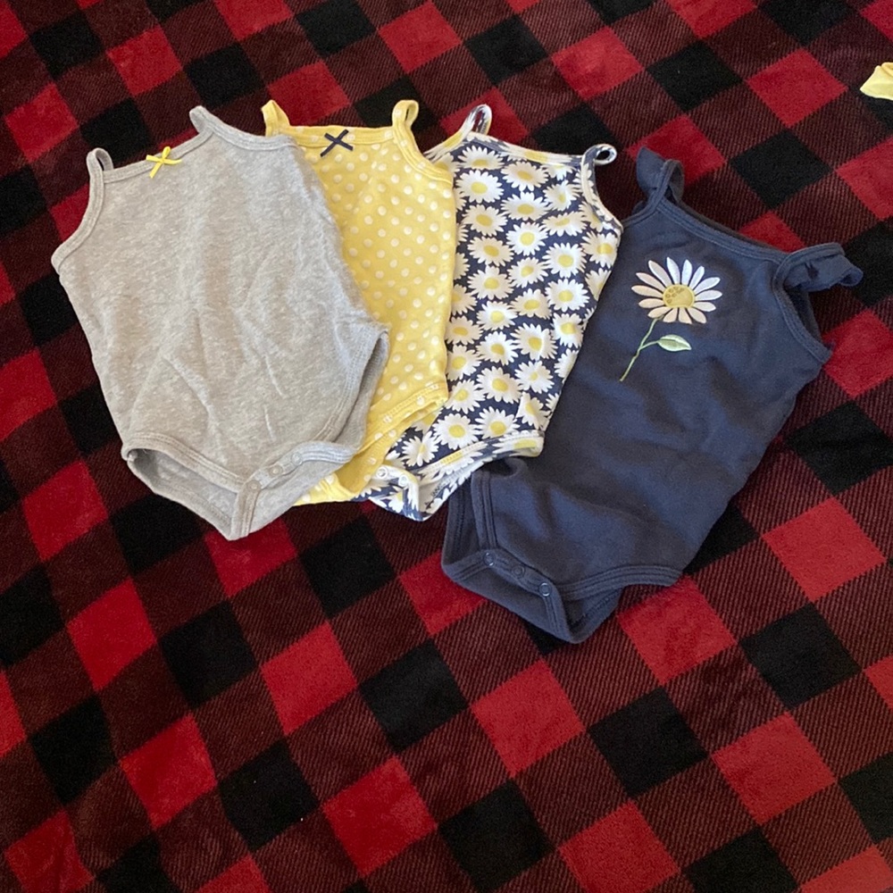 Baby girl onesies 3-6 mo